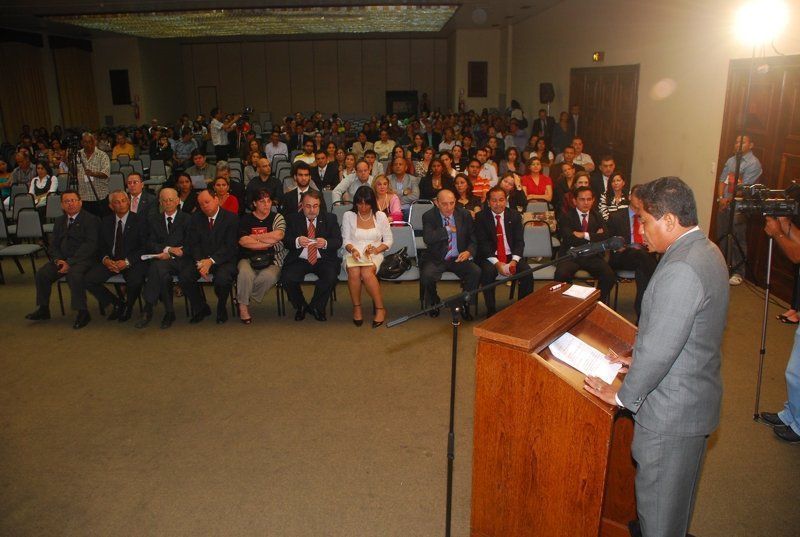 Público assiste à abertura do Seminário Internacional de Direitos Humanos